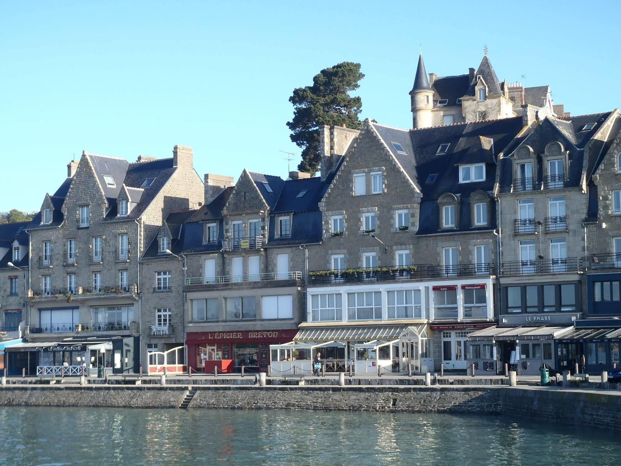 Hotel Le Continental Cancale Exterior foto